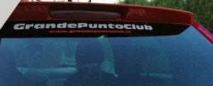 GPC Grande Punto Club Adesivi Stickers