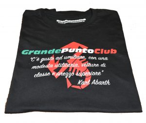 Grande Punto Club GPC Abarth T-shirt abbigliamento