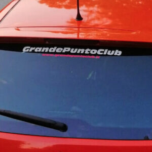 Adesivo Grande Punto Club (Bianco)