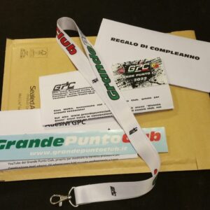 GPC Tessera 2022 Adesivo Laccetto