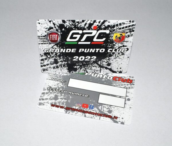 Tessera GPC 2022 Grande Punto Club